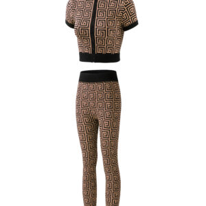 Bronze Maze Zip Set