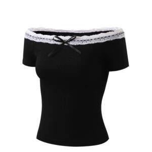 Vintage Lace Bardot Top