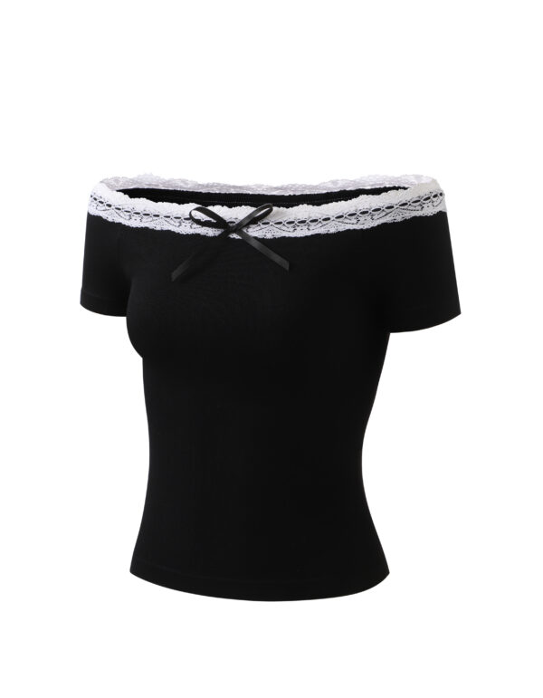 Vintage Lace Bardot Top