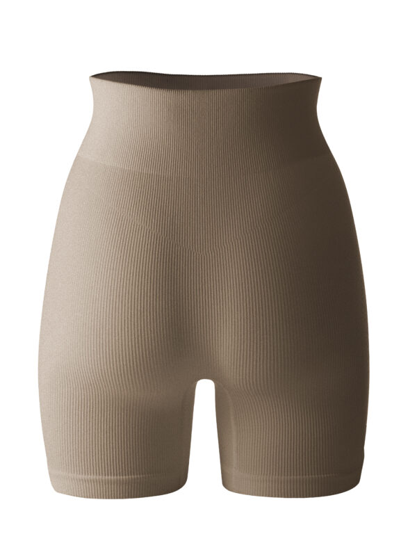 Sandstone Ribbed Shorts - 图片 3
