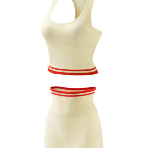 Retro Ringer Ribbed Set